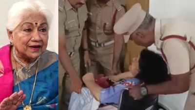 சென்னை துரைப்பாக்கத்தில் சிக்கிய சௌகார் ஜானகியின் மகளை மீட்ட தீயணைப்பு துறை! நடந்தது என்ன?