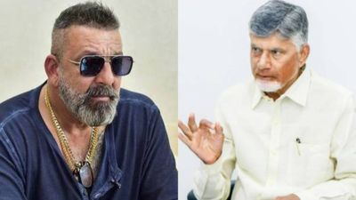 ఏపీ సీఎం చంద్రబాబుతో బాలీవుడ్ స్టార్ సంజయ్ దత్ భేటీ..!