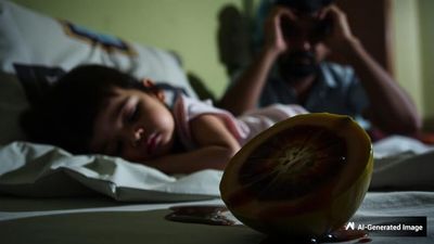 సపోటా పండులో విషం పెట్టి రెండేళ్ళ కూతుర్ని చంపేసిన తండ్రి.. ఆపై 