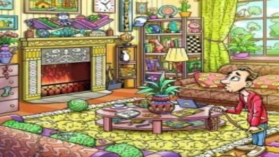 ఈ ఫోటోలో వ్యక్తి వెతుకుతున్న కుక్క ఎక్కడుందో చెప్పగలరా..?  