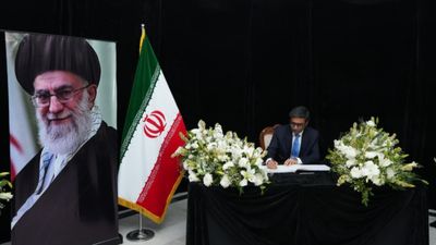 India condoles Khamenei: ఎట్టకేలకు ఖమేనీకి భారత్ నివాళి..! ఎంబసీలో ఇలా..!