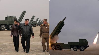 ఒకేసారి 10 మిస్సైళ్లు ప్రయోగించిన కిమ్-అమెరికాకు బిగ్ షాక్..!