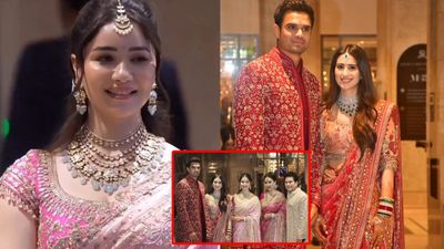 వధువు కంటే వదినే హైలైట్.. ఆ రాయల్ లుక్ మామూలుగా లేదుగా! 