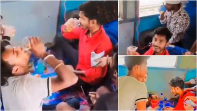 Viral Video: రైల్వే బోగీనా..? లేక బార్ అండ్ రెస్టారెంట్ అనుకున్నారా..?