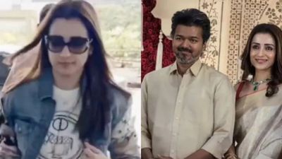 ఎయిర్ పోర్టులో త్రిషకు చేదు అనుభవం.. వీడియో వైరల్