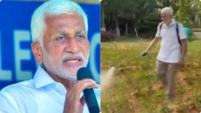 Vijayasai Reddy: కొత్త లుక్ లో విజయసాయిరెడ్డి -పొలం పనుల్లో బిజీగా..!