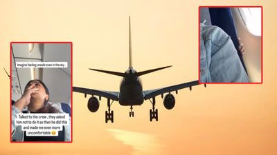 విమానంలో నటికి చేదు అనుభవం..  ప్రయాణీకుడి వికృత చేష్టలు! (వీడియో) 