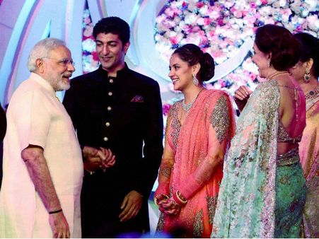 ছবি : অহনার বিয়েতে চাঁদের হাট