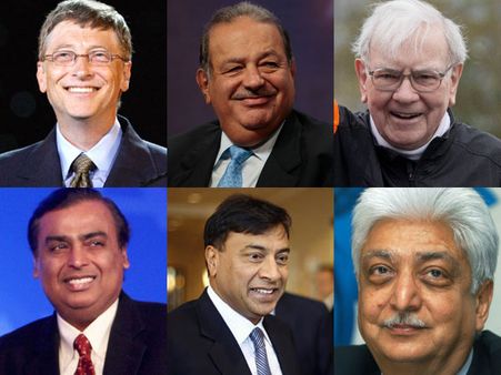 ফোর্বস শতকোটিপতি তালিকায় শীর্ষে গেটস, রয়েছেন মুকেশও