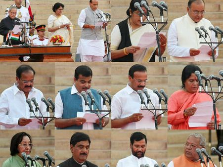 প্রধানমন্ত্রী নরেন্দ্র মোদীর মন্ত্রীসভা: এক নজরে পূর্ণাঙ্গ তালিকা