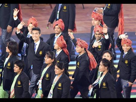 কমনওয়েলথ গেমস ২০১৪-এর উদ্বোধনী অনুষ্ঠানের খণ্ডচিত্র