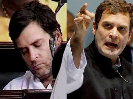 রাহুল গান্ধী হতাশ, লোকসভায় কংগ্রেসের প্রতিবাদ নিয়ে কটাক্ষ বিজেপির