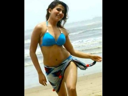 'লক্ষ্মী' মেয়ে সমন্তা বিকিনিতে, হইচই সিনে দুনিয়ায়