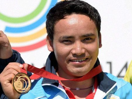 এশিয়াডে ভারতের তরফে প্রথম সোনা জিতলেন জিতু রাই