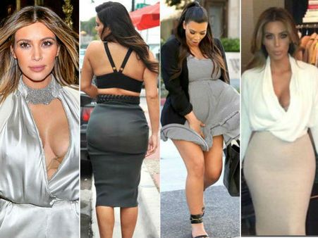 (ছবি) পোশাক বিভ্রাটে কিম কার্ডাসিয়ান