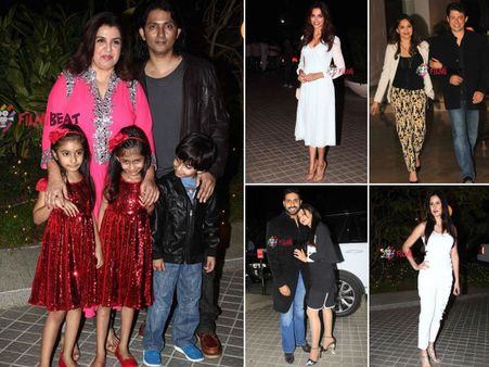 ছবি : ফারহা খানের বার্থডে পার্টিতে তারকাদের মেলা