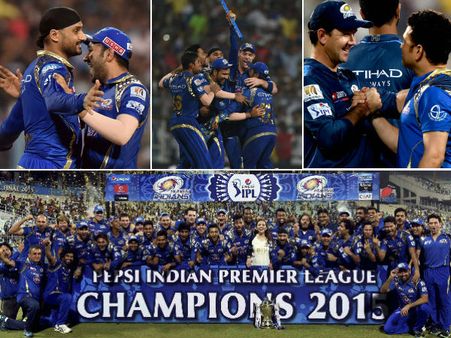 (ছবি) দ্বিতীয়বার হাতে কাপ তুলে উচ্ছ্বাসে ভাসল মুম্বই ইন্ডিয়ানস