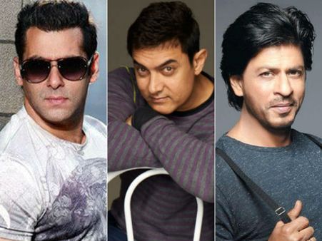 (ছবি) বড়পর্দায় এবার একই ফ্রেমে বলিউডের তিন খান- শাহরুখ, সলমন ও আমির?