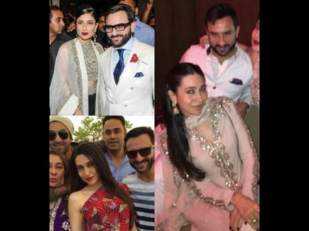 (ছবি) করিশ্মা ও করিনার সঙ্গে ফ্যামিলি অ্যালবামে সঈফ