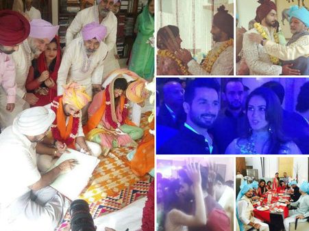 শাহিদ কাপুর ও মীরা রাজপুতের বিয়ে ও ডিনার পার্টির এক্সক্লুসিভ কিছু ছবি!