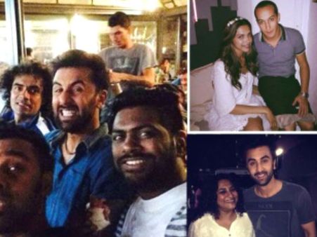 (ছবি) 'তামাশা'-র সেটে হুল্লোড়ে ব্যস্ত রণবীর-দীপিকার ছবি ফাঁস