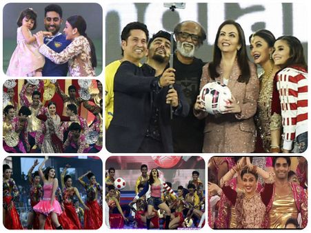 (ছবি) আইএসএল ২:ঐশ্বর্য থেকে আলিয়া.. তারকাখচিত সন্ধ্যায় মাতোয়ারা চেন্নাই