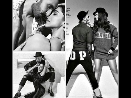 রণবীর সিং-দীপিকা পাডুকোনের অন্তরঙ্গ ফটোশুট