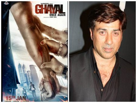 'ঘায়েল ওয়ানস এগেন' পোস্টার প্রকাশ করলেন অভিনেতা সানি দেওয়ল!