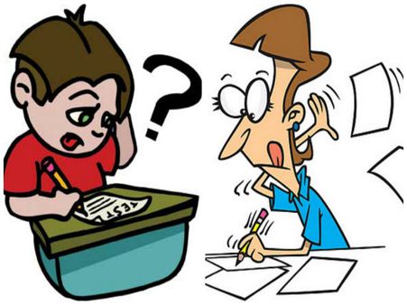 ছেলে বিষয়টায় কাঁচা কি না, তাই অঙ্ক পরীক্ষায় বসলেন বাবা!