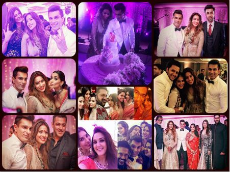 বিপাশা-করনের রিসেপশন পার্টির অন্দরের Exclusive ছবি