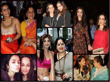 (ছবি) মাদার্স ডে স্পেশ্যাল : অ্যাশ থেকে দীপিকা, মায়ের সঙ্গে তারকাদের মিষ্টিঘন মুহূর্ত!