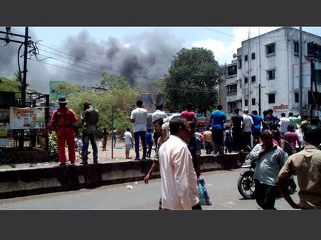 (ছবি) মহারাষ্ট্রের রাসায়নিক কারখানায় বিস্ফোরণ, মৃত ৩, আহত ৫০