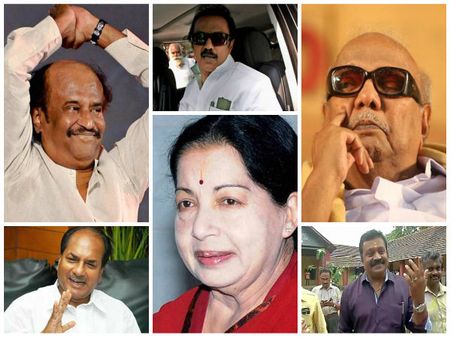 (ছবি) রজনীকান্ত থেকে কমল হাসান, জললিতা থেকে করুনানিধি ভোট দিলেন তারকারা!