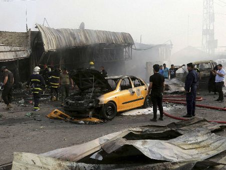 আইএসের নিশানায় বাগদাদ, গাড়িবোমা বিস্ফোরণে নিহত শতাধিক