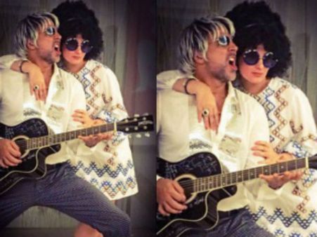 (ছবি) এ তুমি কেমন তুমি?...এই বলিউড দম্পতিকে চিনতে কি পারছেন?