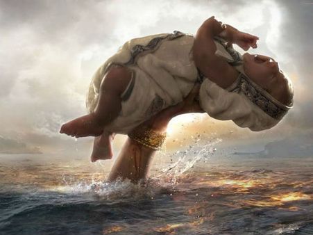 সিনেমার মতোই অসুস্থ শিশুকন্যার জীবন বাঁচালেন 'বাহুবলী' বাবা !