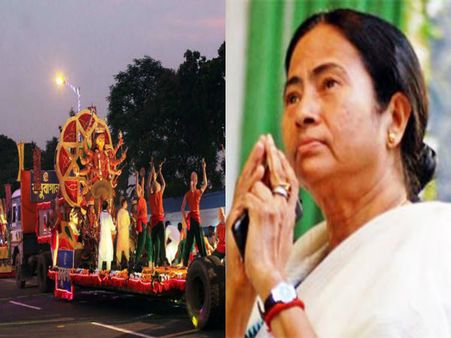 বাংলার দুর্গা-কার্নিভাল: আগামী বছর ৭৫ পুজোর বর্ণাঢ্য শোভাযাত্রা, ঘোষণা মমতা
