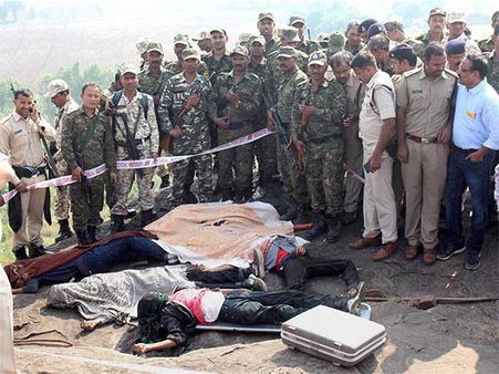 ভোপাল এনকাউন্টার ক্লিপ : 'ঘিরে ফেলে কাজ খতম কর' নির্দেশ পুলিশকে