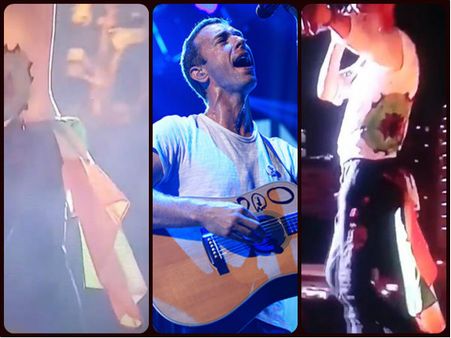 বিজেপি নেতাদের উপস্থিতিতেই ভারতীয় পতাকার অসম্মান করেছেন কোল্ড প্লে গায়ক ক্রিস মার্টিন : এনসিপি