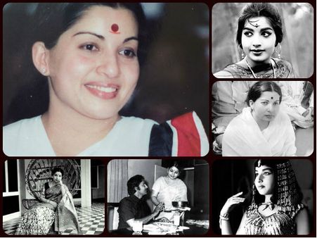 (ছবি) সিনেমা ও রাজনীতির দুনিয়ায় অদেখা কিছু ছবি জয়ললিতার