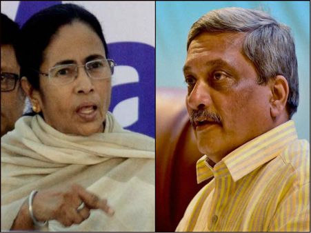 কীভাবে মুখ্যমন্ত্রীকে চিঠি লিখতে হয় জানেন না, পার্রিকরকে পাল্টা আক্রমণ মমতার