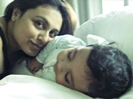 আদিরার সঙ্গে মা রানি মুখোপাধ্যায়ের প্রথম ছবি!