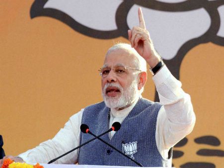 কবরস্থান তৈরি হলে , শ্মশানও তৈরি হোক : নরেন্দ্র মোদী