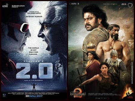 মুক্তির আগেই 'বাহুবলী ২'-কে পিছনে ফেলে এগিয়ে গেল রজনীর '২.০'