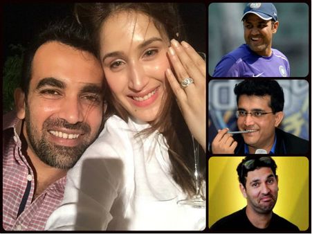 জাহির-সাগরিকার এনগেজমেন্ট নিয়ে মজার টুইট একাল-সেকালের ক্রিকেটারদের, তবে ছক্কা হাঁকালেন সহবাগ!