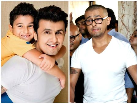 বাবার 'ন্যাড়া' অবতার দেখে ঘাবড়ে গিয়েছে সোনু নিগমের ছেলে