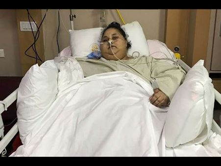 ভারতে ৩৩০ কেজি ঝরিয়ে আবু ধাবি ফিরে যাচ্ছেন ইমান আহমেদ : মুম্বইয়ের উপহার গ্রীন করিডোর