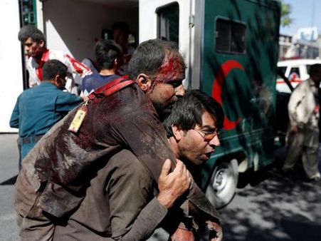 কাবুল ভারতীয় দূতাবাসের বাইরে আত্মঘাতী বিস্ফোরণ, নিহত অন্তত ৮০