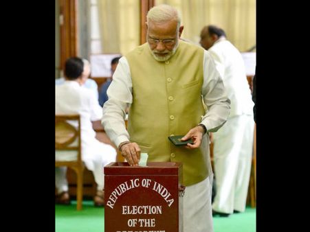 রাষ্ট্রপতি নির্বাচনের ভোটদানে তৈরি হল নতুন রেকর্ড