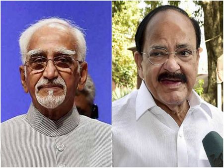 কার্যকালের শেষদিনে বিতর্কিত মন্তব্য হামিদ আনসারির, জবাব দিলেন বেঙ্কাইয়া নাইডু